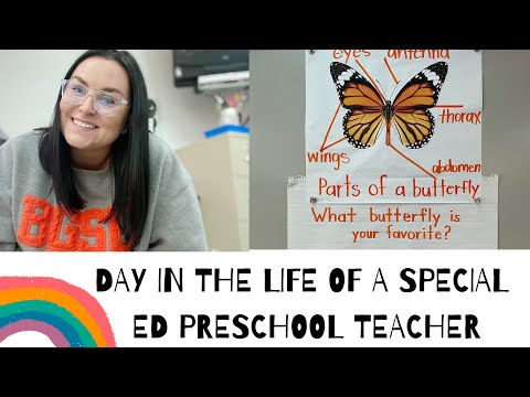 DAY IN THE LIFE SPECIAL ED PRESCHOOL TEACHER