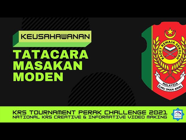 KRS Tournament Perak Challenge 2021 | NURUL ZULAIKHA | TATACARA MASAKAN MODEN class=