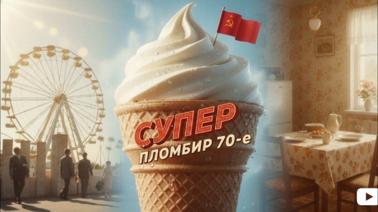 Я СДЕЛАЛ СУПЕР ПЛОМБИР СССР 