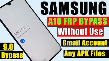 SAMSUNG A10 FRP BYPASS | WITHOUT USING GMAIL ACCOUNT | NOT USING ANY APK FILE