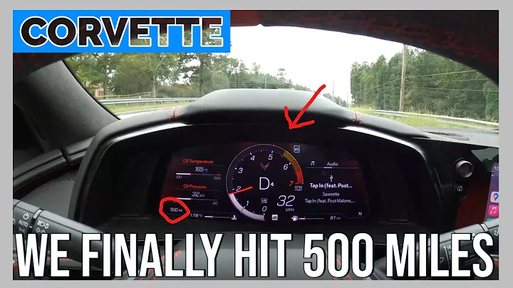 C8 Corvette - We Finally Hit 500 Miles!  New Redline, More 0-60 Launches & A Quick Wash