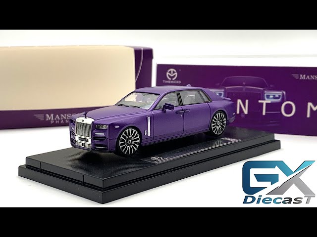 1/64 Time Micro MANSORY Rolls-Royce Phantom VIII (Purple-Matt