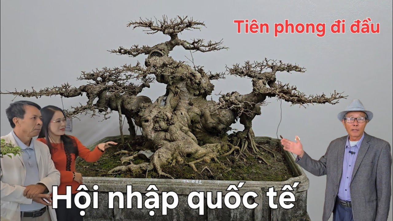 Chú Cường họa sĩ hết lời khen ngợi triển lãm hội nhập quốc tế 