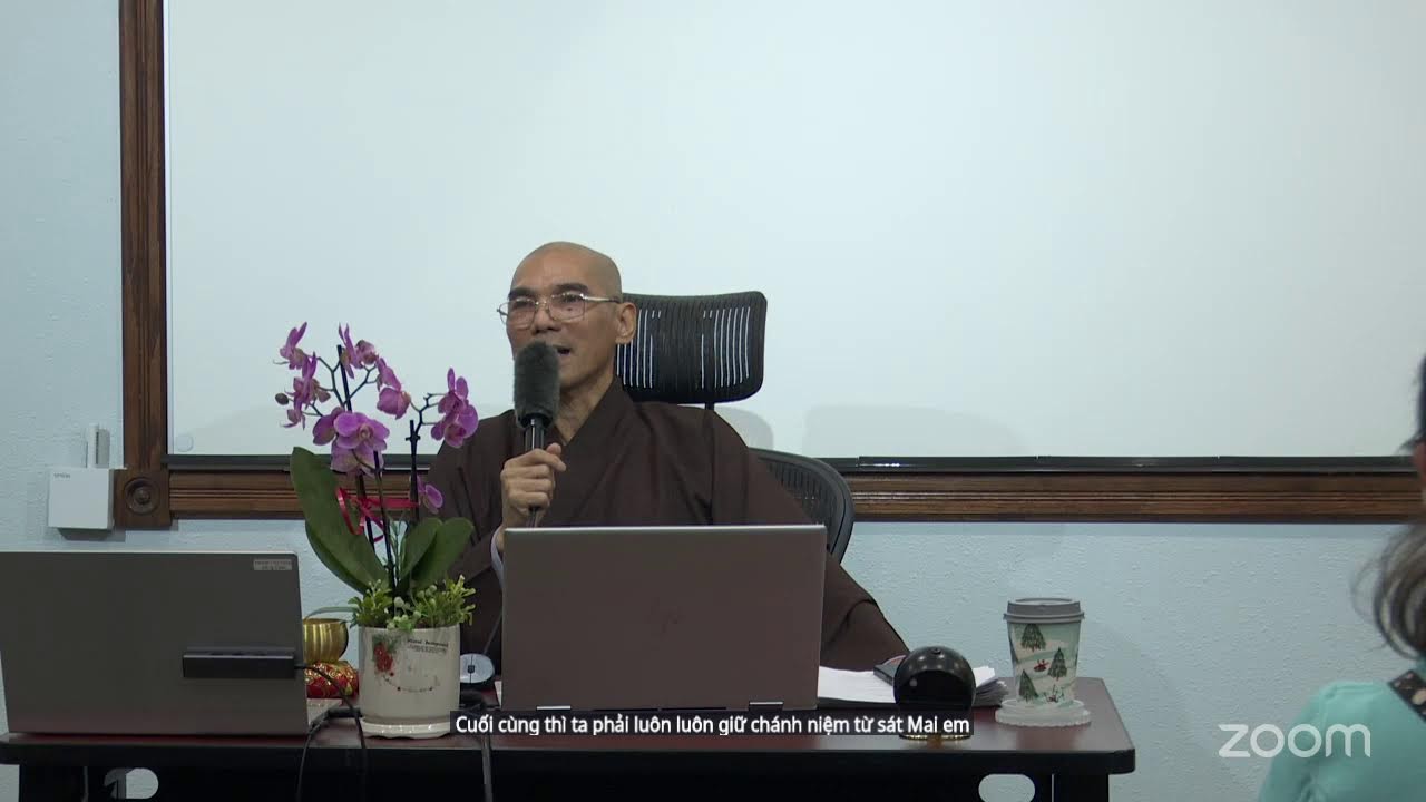 [LIVE] - Lớp Phật Học Cao Đẳng- Kinh Lăng Già Yếu Lược - Bài 17 - Thầy Hoằng Nhứt || SBU TV 57.15