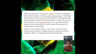 Comparative Models in Policing-Brazil