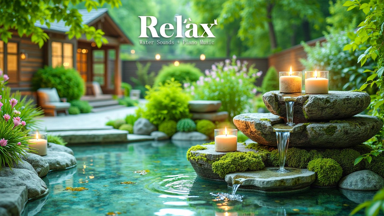 Relaxing Piano & Nature Sounds 🌿 Sleep Music for Deep Sleep, Stress ...