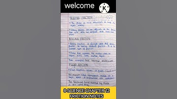 class 8 science chapter 12   friction notes