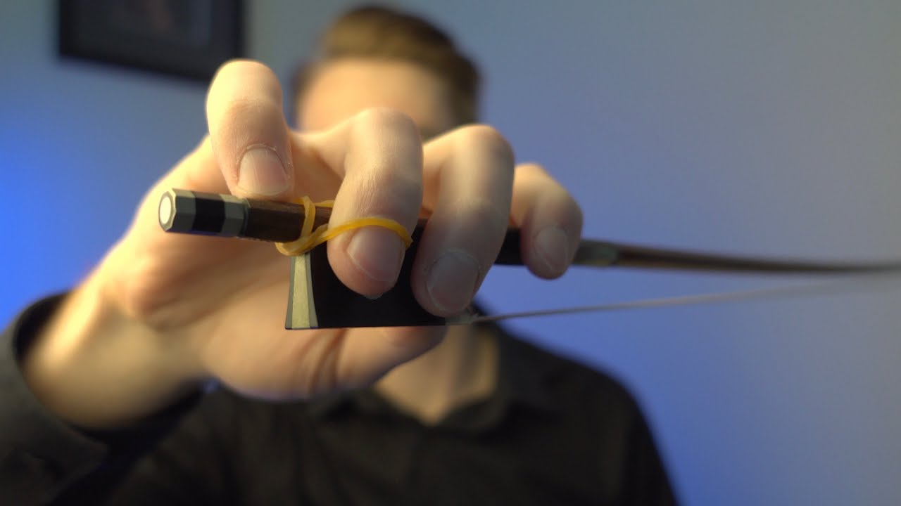 Violin Bow Hold Hack - Violin Bow Hold Tutorial - Violin Lesson - YouTube