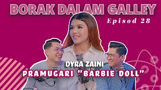 PODCAST Borak Dalam Galley - Episode 28 - Dyra Zaini Pramugari Penuh Pengalaman Di Usia Muda