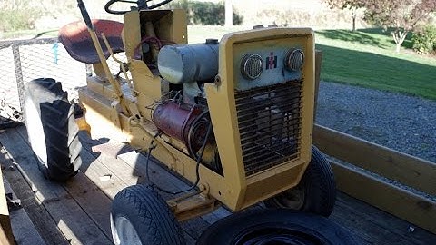 Cub cadet 71 #1 (walk around)