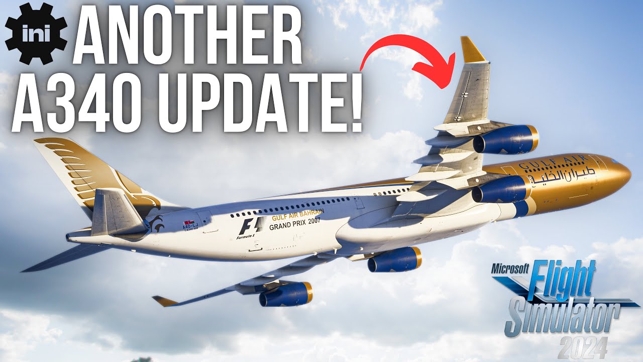ANOTHER iniBuilds A340 Update?! NEW Features Revealed + A340 Systems ...
