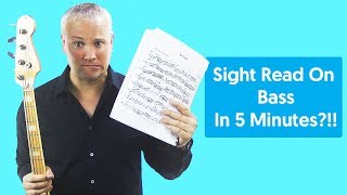 Sight Read On Bass in 5 Minutes?! chords