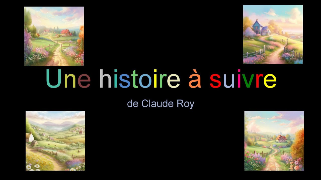 Poème sur le printemps : Une histoire à suivre de Claude Roy - YouTube