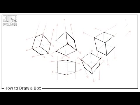 Video: How To Draw A Box