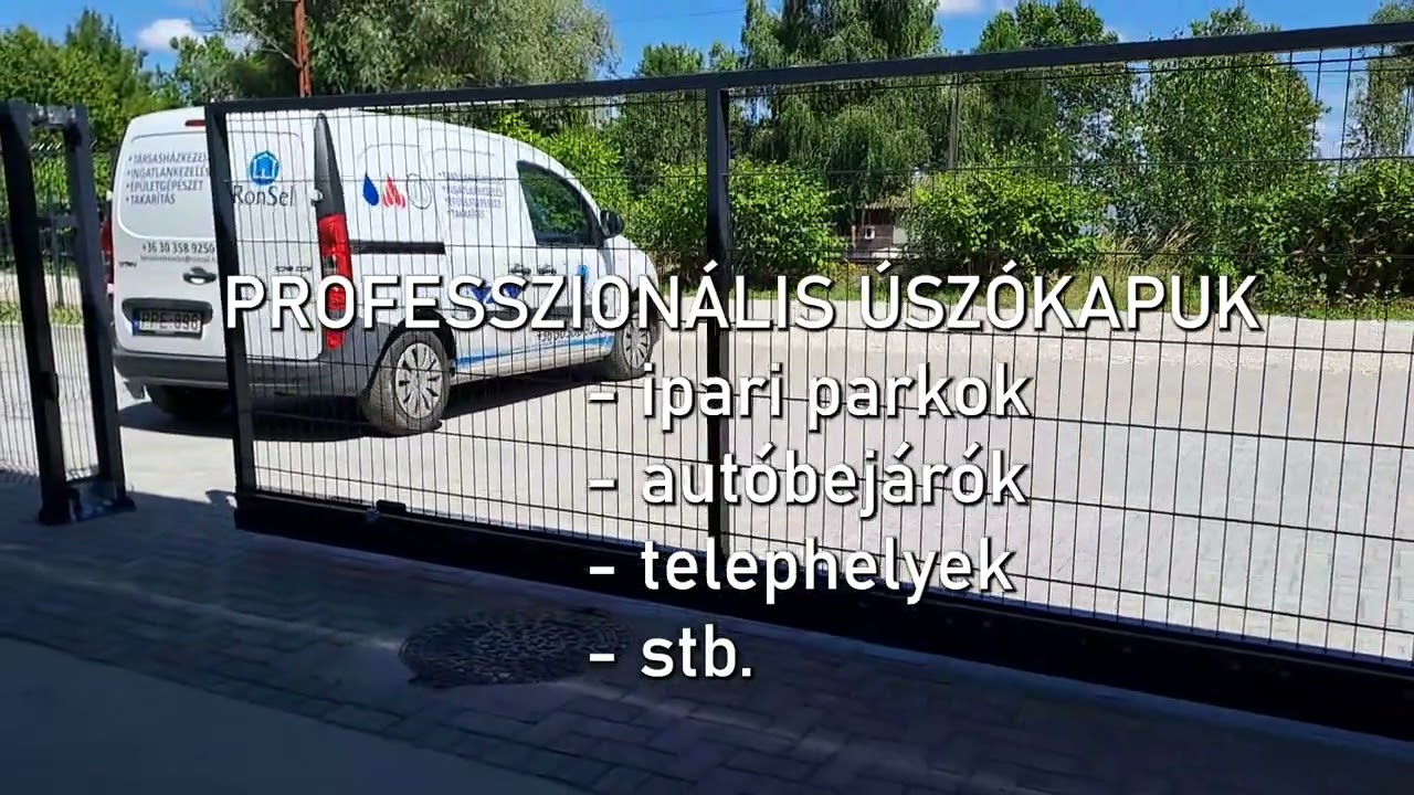 Úszókapu - másnéven ipari kapu