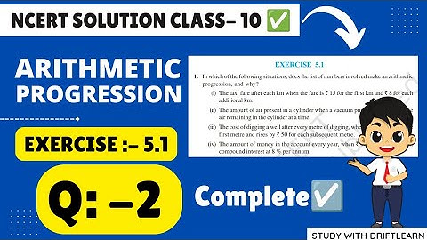 Arithmetic Progression Ka Solution|| Arithmetic Progression Solution✅|| Class 10 Exercise:5.1 Q:2