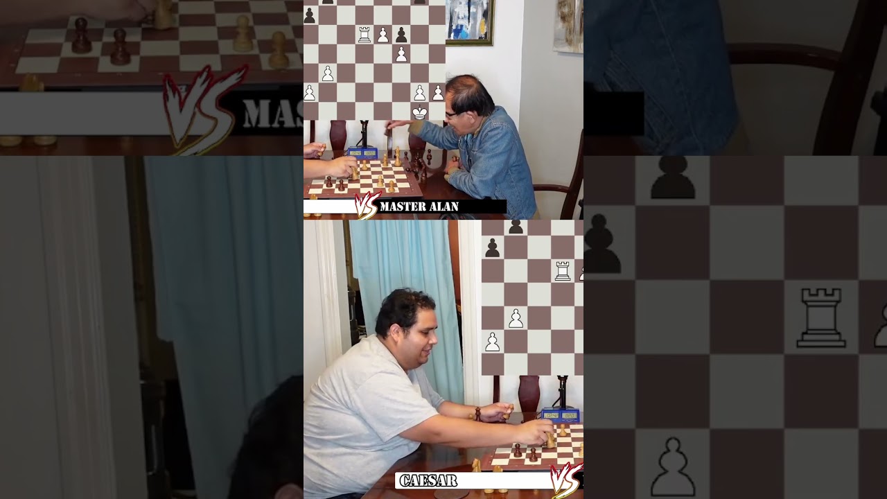 🤣 Master Alan and Caesar: The Dynamic Duo of Chess Banter!  