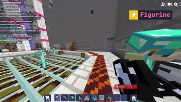 Making the most OP bloxd io mob farm in survival