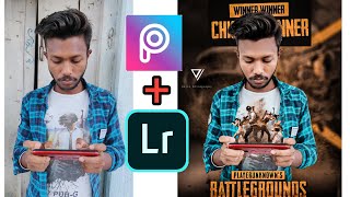 2020 NEW STYLE PUBG PHOTO EDITING ON PICSART || PUBG PHOTO EDITING TUTORIAL | HOW TO EDIT PUBG PHOTO screenshot 1