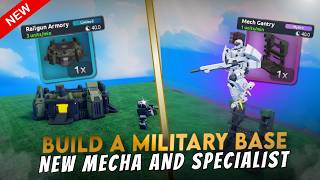 NEW MECH GANTRY AND RAILGUN ARMORY IN BUILD A MILITARY BASE