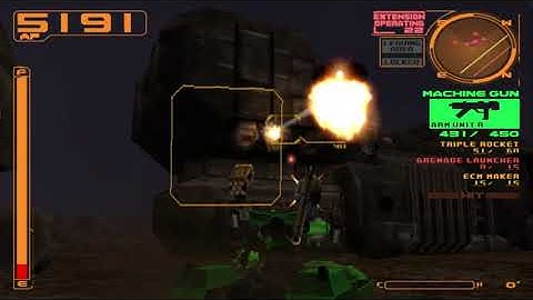 Armored Core 2 (hidden part 9) #armoredcore #gaming #mech #3rdperson #shooter