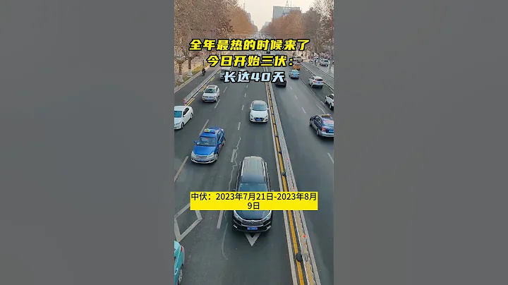 全年最热的时候来了 今日开始三伏：长达40天 - 天天要闻