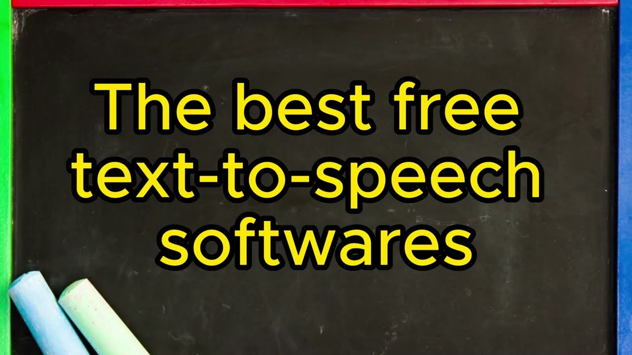 The best Text To Speech Softwires for voice over