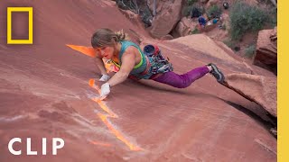 Krystle Wright Climbs to Capture a Perfect Photo in Moab | Photographer | National Geographic by National Geographic 65,275 views 3 weeks ago 4 minutes, 19 seconds