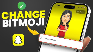 How to Change Bitmoji on Snapchat Account on iPhone | Update Snapchat Bitmoji
