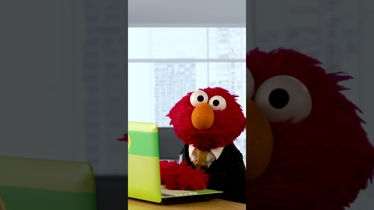 Elmo at the Office 