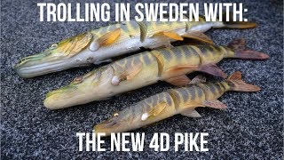 Savage Gear 4D Pike  Trolling in Sweden 2018