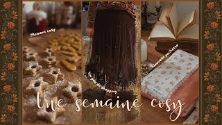 ♡ NOUVELLE DYNAMIQUE • SHOPPING DE NOEL • POCHETTE À LIVRES & SÉRIES - Cosy Vlog ♡