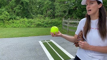 Softball Pitching: How To Throw A Drop
