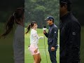 インタビュー中に踊り出すゴルフ女子　#shorts #interview #golf #sports