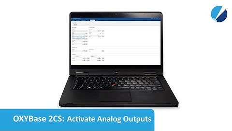 Analog Output Activation of OXYBase® WR-RS485M-2CS