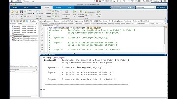 Creating Custom Functions