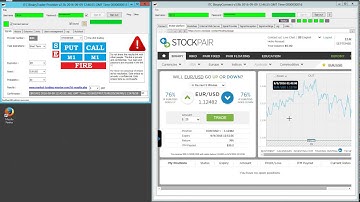 BinaryConnect Testing Stockpair broker EN