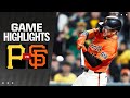 Pirates vs giants game highlights 42624  mlb highlights