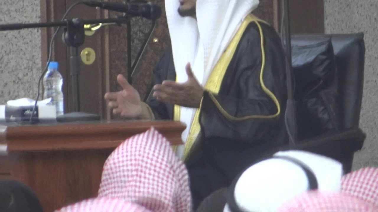 الشيخ صالح المغامسي بحي العاقول المدينة المنورة