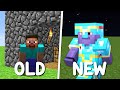Oldest Minecraft Version vs Newest Minecraft Version