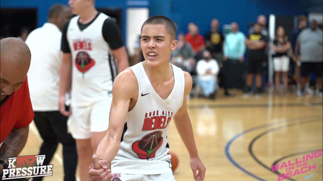 Jason Mandaquit Jr 2025 Rose City Rebels PG Balling On The Beach YouTube