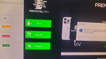 iRemoval Pro v4 Hello Bypass (No Signal 🚦) iOS 18 UpTo 18.5 Supported