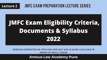 JMFC Pre and Mains exam Eligibility Criteria, Documents, district judge Syllabus, Preparation 2022