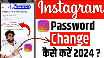 Instagram Ka Password Change Kaise Kare 2024||How To Change Instagram Password Without Old Password