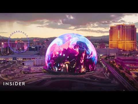 How 1.2 Million LED Lights Bring Las Vegas' Sphere To Life | Insider News