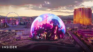 How 1.2 Million LED Lights Bring Las Vegas' Sphere To Life | Insider News