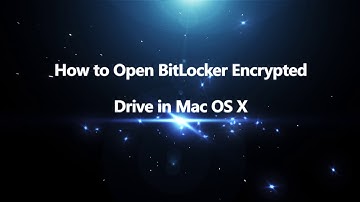 How to Open BitLocker Encrypted Drive/USB/SD Card in Mac OS X