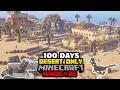 I Survived 100 Days In A Desert Only World Modded Minecraft HARDCORE... Here&#39;s What Happened