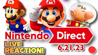 Nintendo Direct LIVE With YOU! NEW MARIO?!