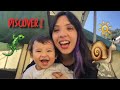 Rockin Robin adventures - Outside Discovery kids playing with snails and bugs
